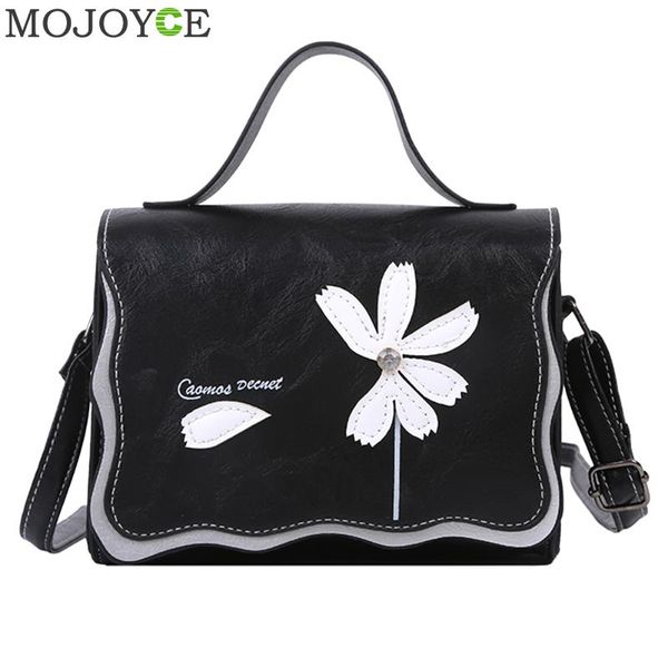

floral flap bag women designer leather fashion messenger bags elegant lady retro shoulder handbag bolso mujer
