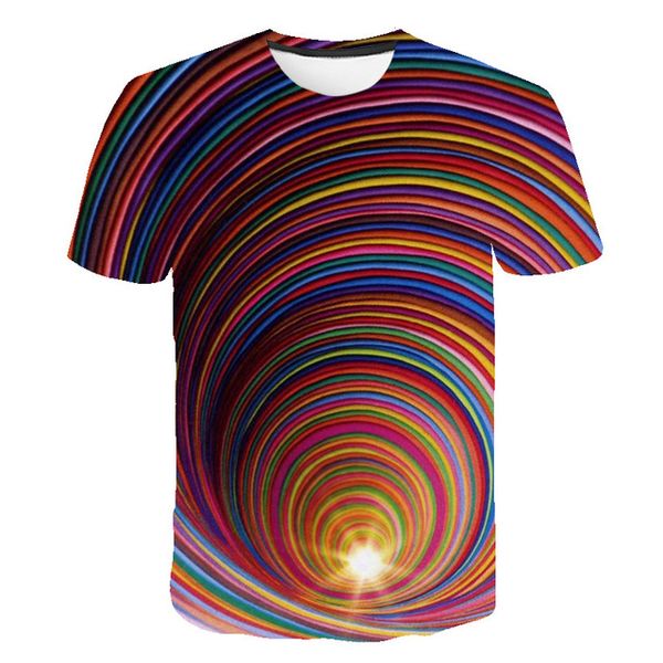 

colorful dizziness 3d print shirts oversized aesthetic oversized men clothing