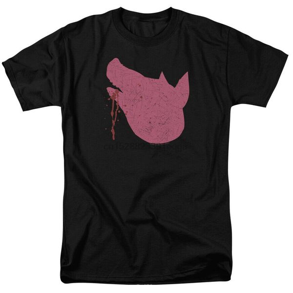

horror-story american pig head short sleeve t-shirt licensed graphic summer streewear sizes-3xl