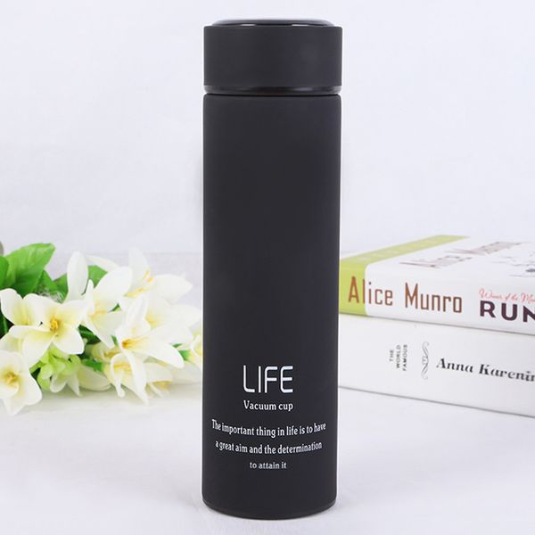 

vacuum cup insulate gift coffee cup flask stainless steel portable strainer