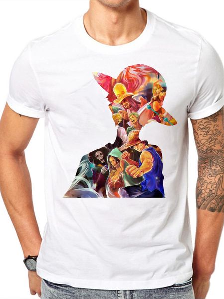 

one piece luffy shadow blue creativity t-shirt men women fashion streetwear cool loose t shirt 100%cotton clothes harajuku