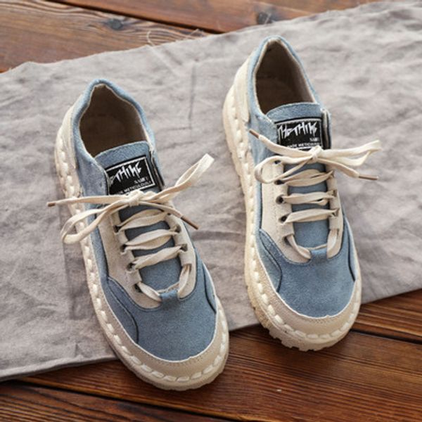 

2020 spring and autumn new single shoes literary retro flat bottom women's shoes ins wild chic soft sister student casual, Black