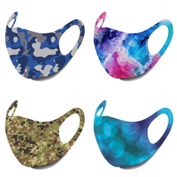 

3d magic print sports mask summer skin cool sponge breathable cycling mask comfortable elastic force neck scarf riding#293#136#628