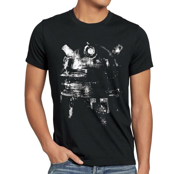 

dalek domination mens t-shirt time tardis doctor police box space who dr tv- show original title