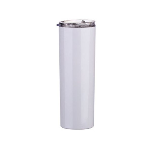 

promotion sublimation tumbler 20oz stainless steel skinny straw cup high capacity water mug popular insulation drinkware 18 5jq d2