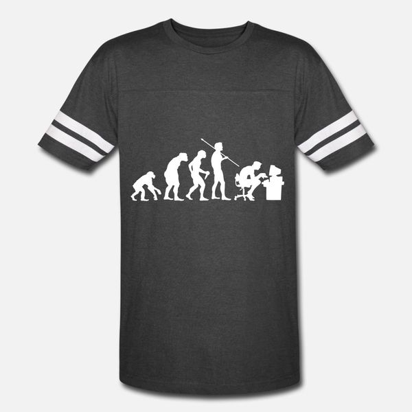 

evolution of a computer geek t shirt men printing cotton o neck loose new fashion summer style letter shirt