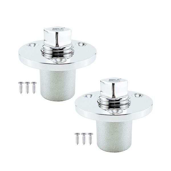 

2xboat deck трапных fitting натереть на терке - 2 \»marine 316 stainless silver