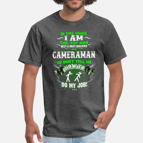 

s for men job cameraman t shirt men personalized cotton o-neck pattern sunlight funny spring autumn pictures shirt