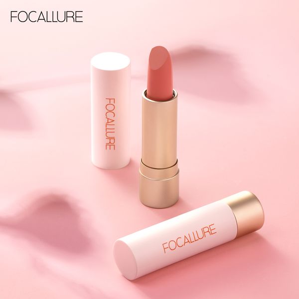 

new focallure waterproof matte lipstick nude velvet lip batom easy wear long-lasting lip stick makeup fa137
