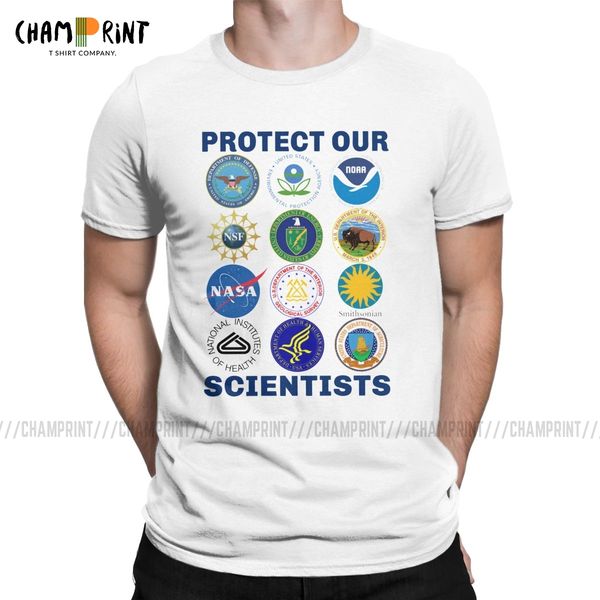 

science climate change t-shirts for men earth day protect environment funny 100% cotton tees round neck t shirt printing