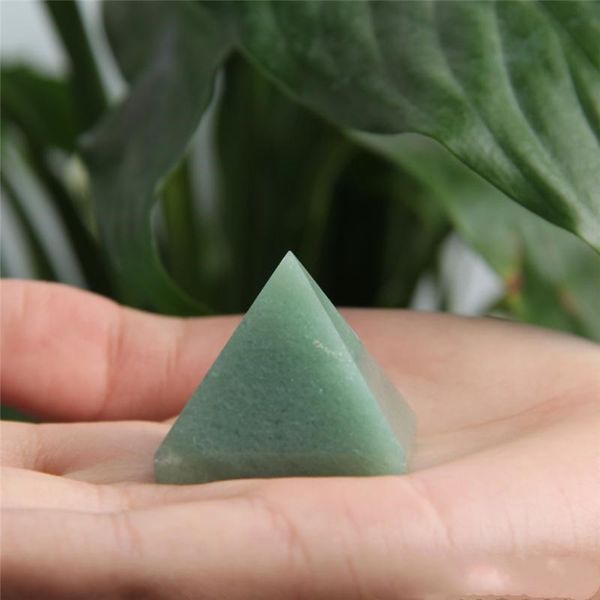 

hjt healing quartz natural pyramid nunatak crystal green decoration aventurine wholesale 35g reiki bdegarden rdhhv