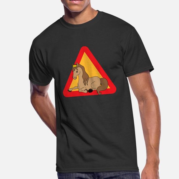 

horse t shirt men print cotton euro size s-3xl normal loose basic summer style letters shirt
