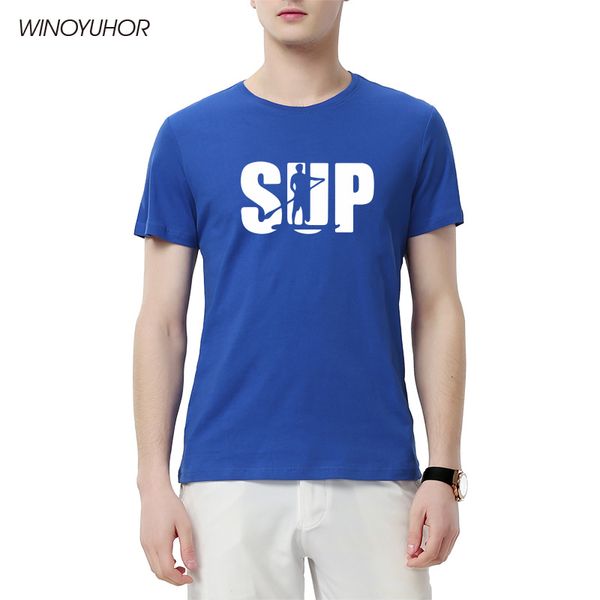 

2020 new summer mens t shirt stand up paddling sup t-shirts casual short sleeve tshirt cotton cool sporting clothing men