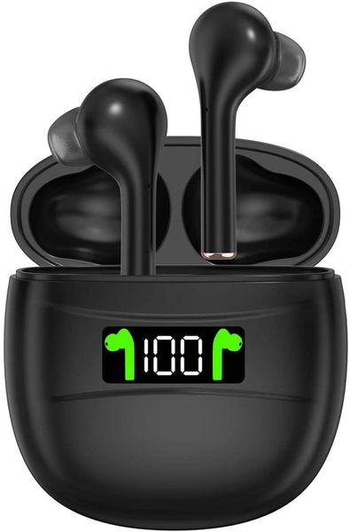 

the latest upgrade tws bluetooth 5.0 true wireless stereo earbuds with charging box waterproof earbuds 30 hours playback time