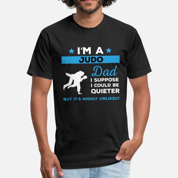 

дзюдо папа тенниски мужчины вязаная футболка s-xxxl отдых фитнес юмор весна тонкая рубашка