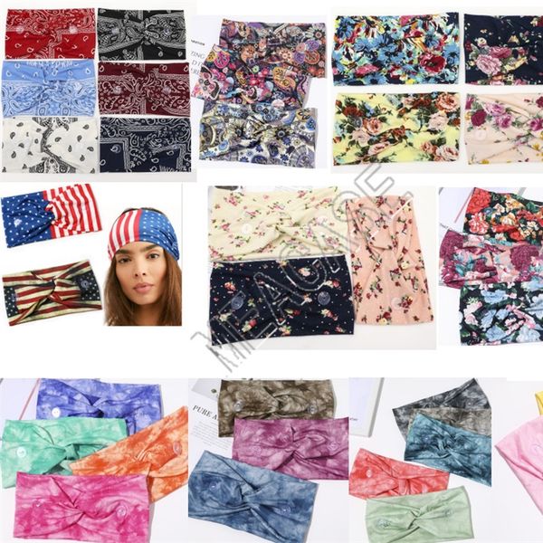 

женщины оголовье с кнопкой для уха защитных bohemia цветочного hairbands конструкторов маски держатель упругих hairlace аксессуары для волос, Slivery;white