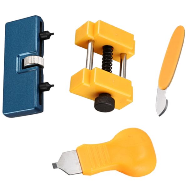 

repair tools & kits pack of 4 watch battery replacement tool kit convenient practical durable cover back case opener holders