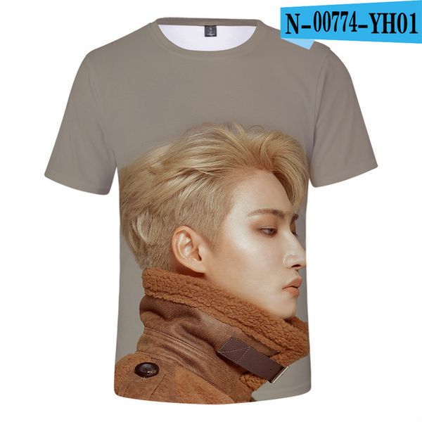 

kpop ateez men ateez member printed brand 3d print shirts aesthetic plus size plus size men clothing