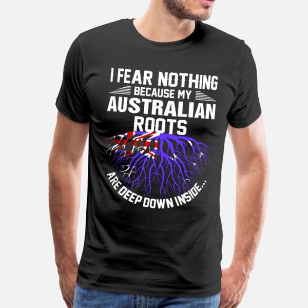 

australian roots are deep down inside t shirt men designer cotton crew neck original cute funny summer pattern shirt