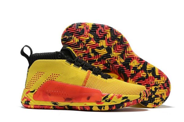 

2019 new damian lillard v suede chinese new year bruce lee backetball shoes mens shoes sports dame 5 trainers sneakers 40-46