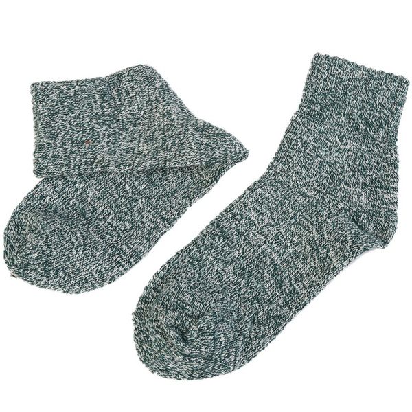 

sports socks ladies hair thickening autumn and winter large amount of cuffed tube female pile, Black