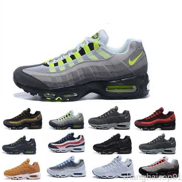 

2019 Mens Cushion Running Shoes Authentic Sports Shoes For Men Top Sneakers walking outdoor Shoes Grey Man Training maxes40-45 s01