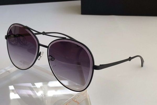 

women pilot sunglasses 4260 black frame des lunettes de soleil fashion 2020 sunglasses new with box, White;black