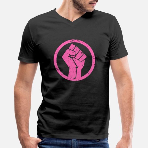 

protest fist grundge pink civil rights resist t shirt men graphic cotton o neck leisure graphic funny casual summer style pattern shirt