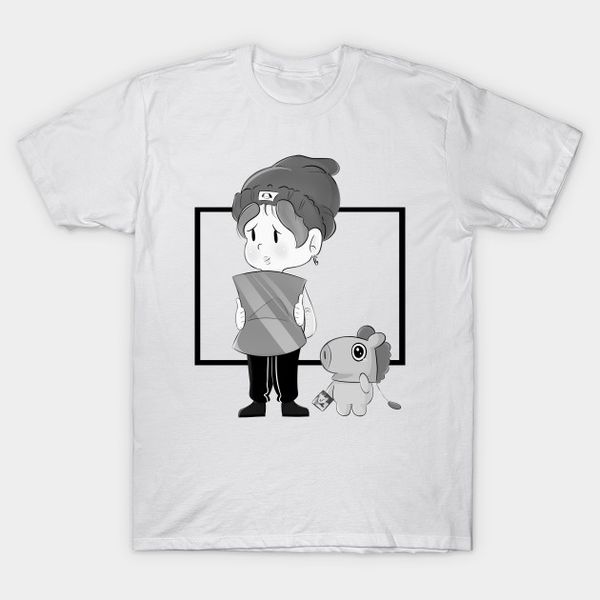 

мужчины футболку jimin и манг tshirt женщины футболка мужчины хлопок тис harajuku