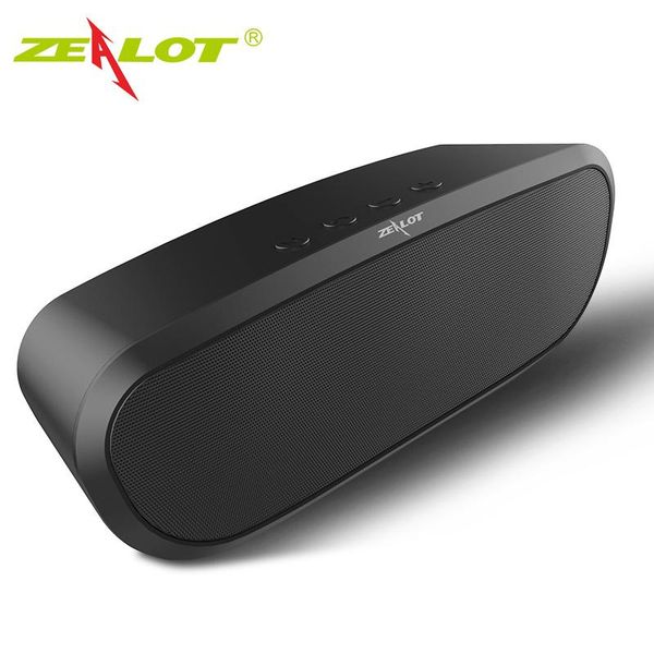 

cgjxszealot s9 portable wireless bluetooth 4 .0 speaker support tf card aux u disk fm outdoor bass 3d stereo speaker party music box 10pcs
