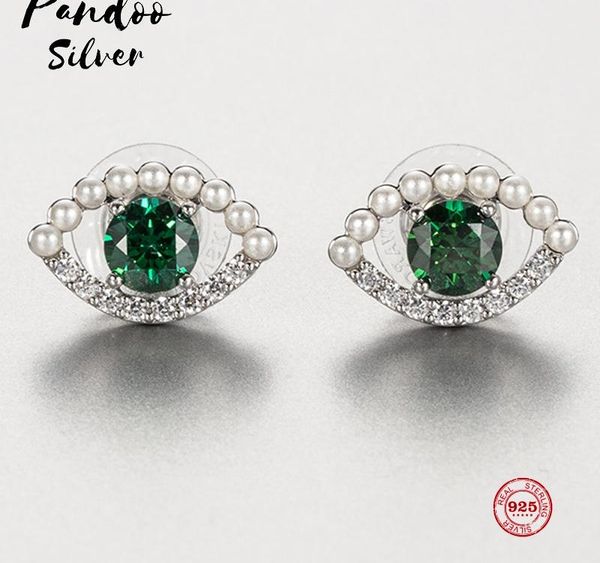 

fashion charm sterling silver original 1:1 copy, female mysterious personality elements earrings women luxury jewelry002, Golden;silver