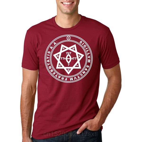 

fashion cool men t shirt men funny tshirt aleister crowley seal - okkultismus - thelema customized printed t-shirt