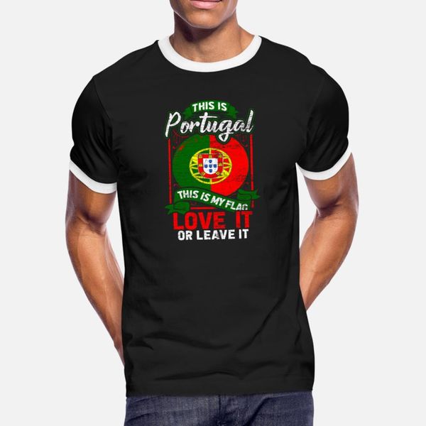 

portugal t shirt men character short sleeve s-3xl natural anti-wrinkle new style spring autumn leisure shirt