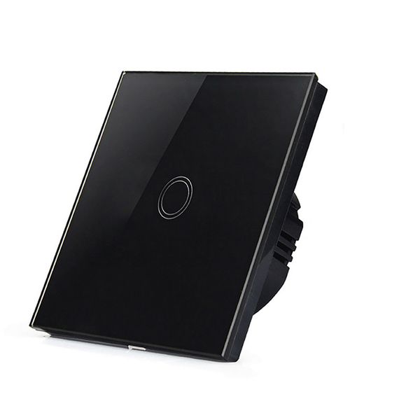 

luxurious smart crystal glass panel 1/2 circuit light touch sense screen switch