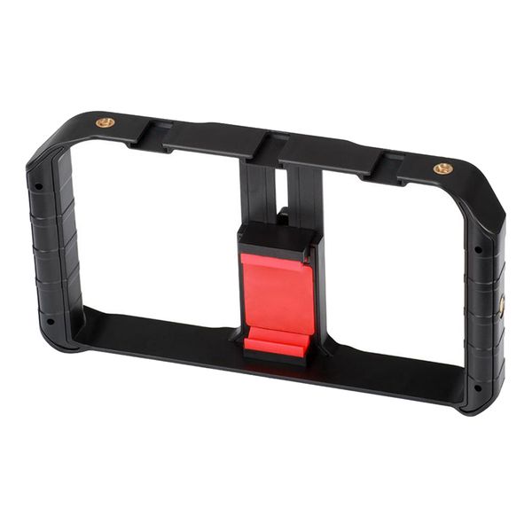

smartphone video rig filmmaking case stabilizer handle grip for video light