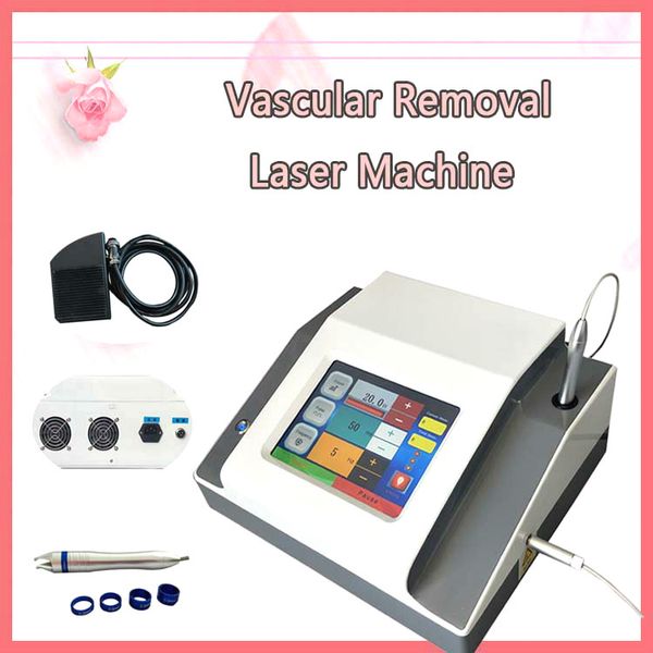 

980 diode spider vein removal machine vascular 980nm laser diode spider vein freckles and sun spot removal remove red blood vessels, Black