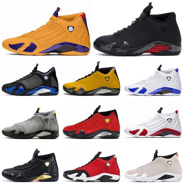 

sellingÂ university red gold jumpman 14 14s mens basketball shoes spm black blue white desert sand doernbecher sports sneakers 40-47, White;red