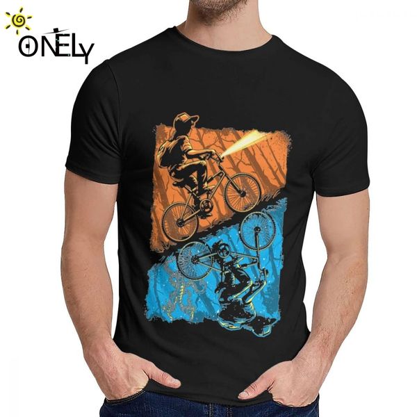 

досуг человек tee shirt незнакомец вещи видеоигры хороший хлопок 2019 новый o-образным вырезом hip hop с коротким рукавом
