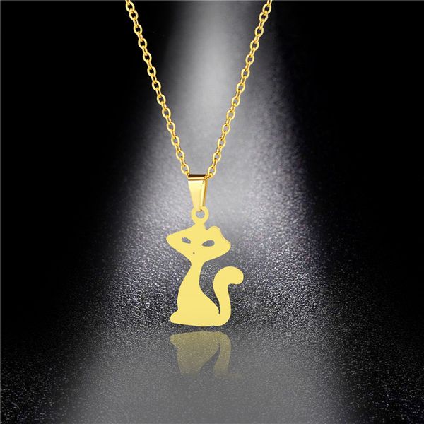 

stainless steel little necklace fashion net red hipster jewelry small ethnic style pendant, female clavicle chain, Silver