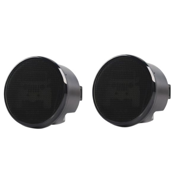 

front led turn signal light front grill turn signal led blinker -smoke lens for wrangler jk 07-18