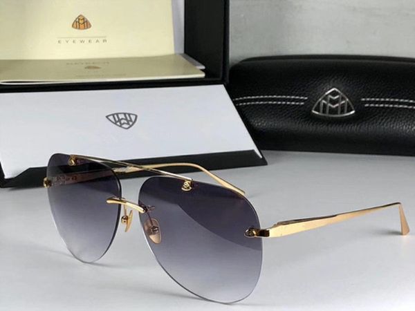 

Top men eyewear car fashion designer sunglasses top outdoor uv400 sunglasses square frameless with case