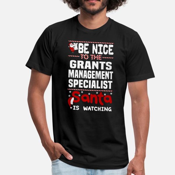 

grants management specialist t shirt men printed 100% cotton s-xxxl male sunlight humor spring autumn novelty shirt