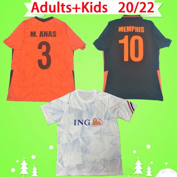 

2020 2021 2022 нидерланды футбол джерси виргил де rong de ligt футбольная рубашка оранжевый черный голландия рубашка footb 20 21 22 мемфис п, Black;yellow