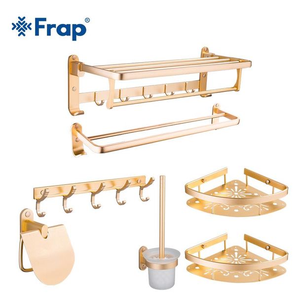 

наборы туалетные принадлежности frap алюминий ванна конной ванная кисть y38005 space gold hardware продукты семь цвет стены qylqkp sweet07