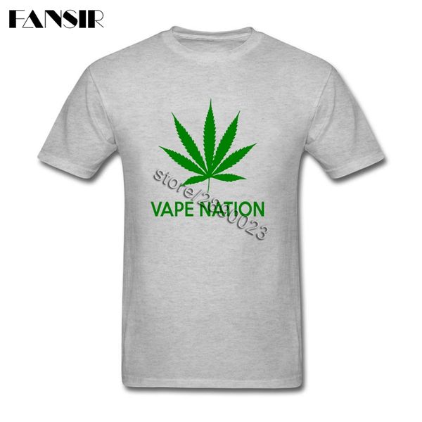 

big size vape nation summer tshirt male short sleeve o neck men t-shirt clothes