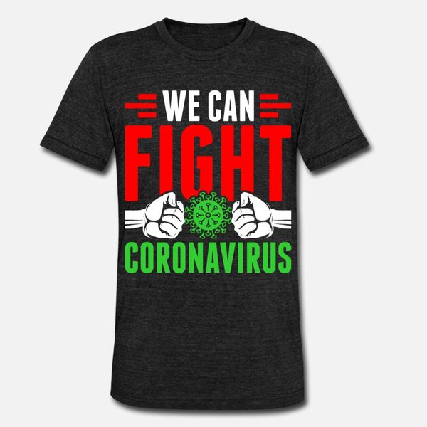 

we can fight corona virus t shirt men customized short sleeve size s-3xl vintage fitness new fashion spring pattern shirt