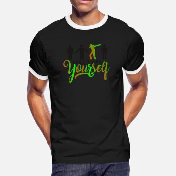 

dare to be yourself dabbing design gift t shirt men print short sleeve plus size 3xl kawaii gift comical spring kawaii shirt