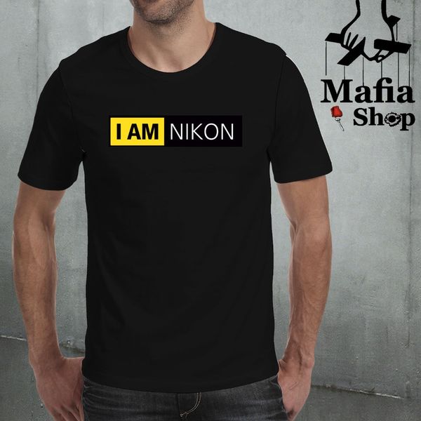 

2019 new fashion brand clothing t-shirt camera i am p retro vintage t-shirt camicia