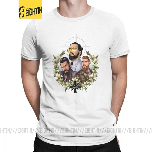 

the holy t shirts trinity far cry tees game john seed hope county t-shirts men short sleeve novelty 100% cotton clothes party