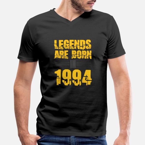 

legends are born in 1994 t shirt men create cotton o neck vintage crazy humor summer cool shirt